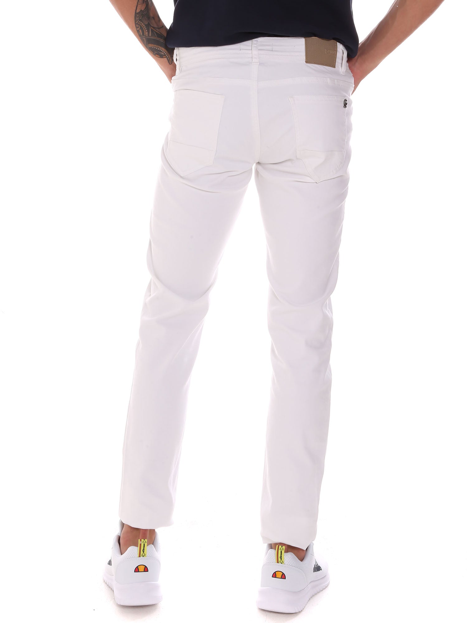 Pantaloni Bianco Gaudi