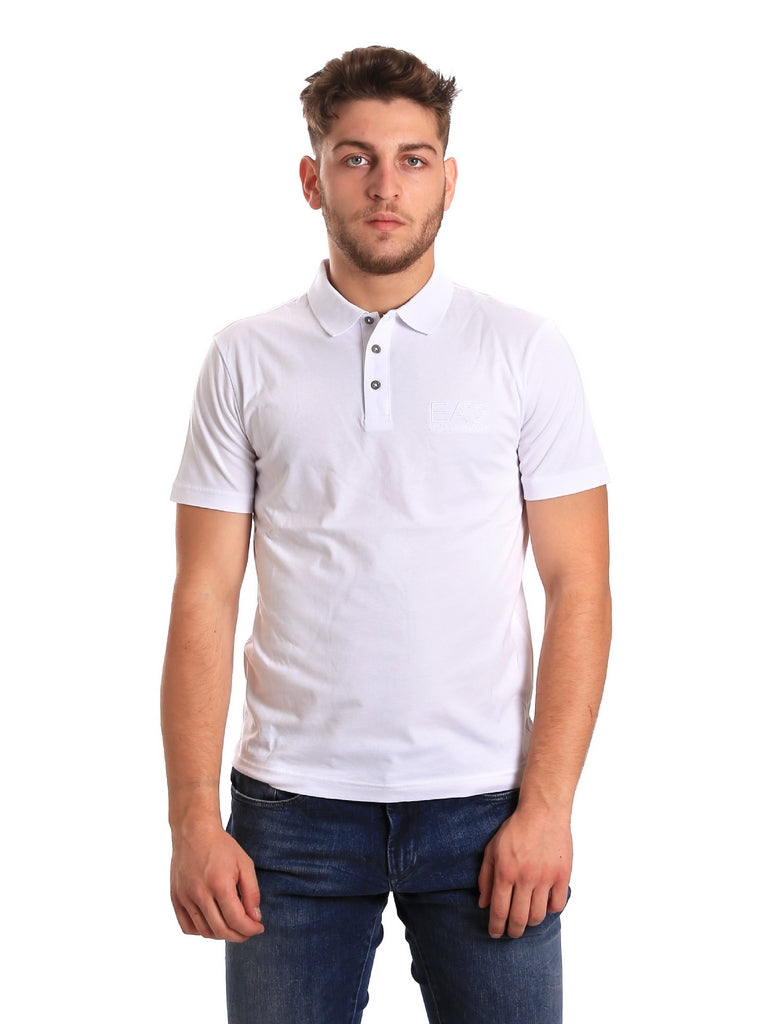 Polo Bianco Ea7 Emporio Armani
