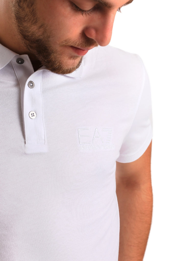 Polo Bianco Ea7 Emporio Armani