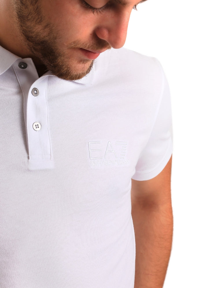 Polo Bianco Ea7 Emporio Armani