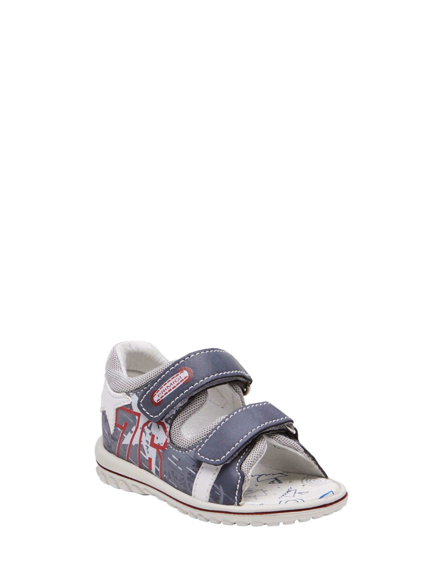 Sandali con strappi Blu Primigi