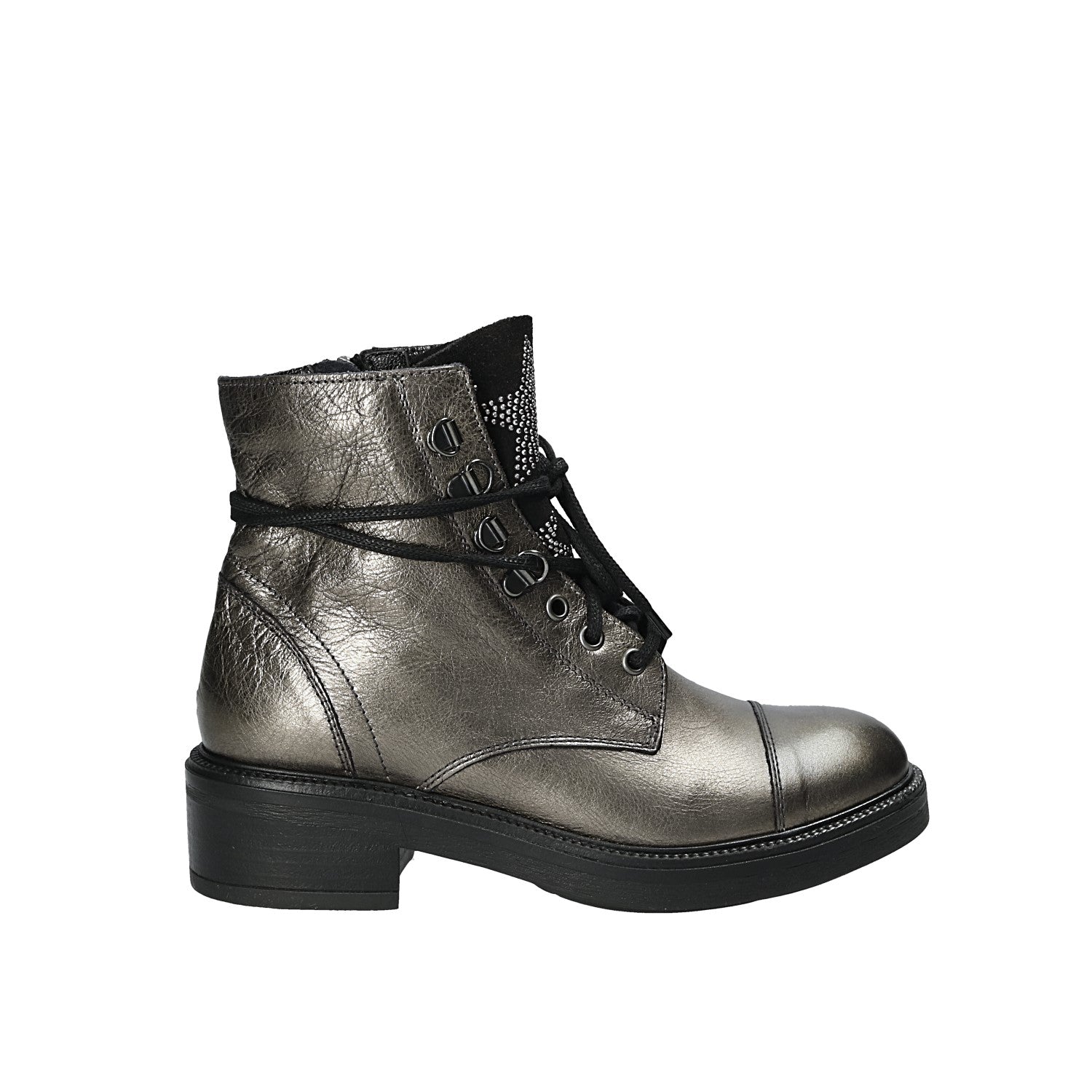 Anfibi Grigio Creta Mally