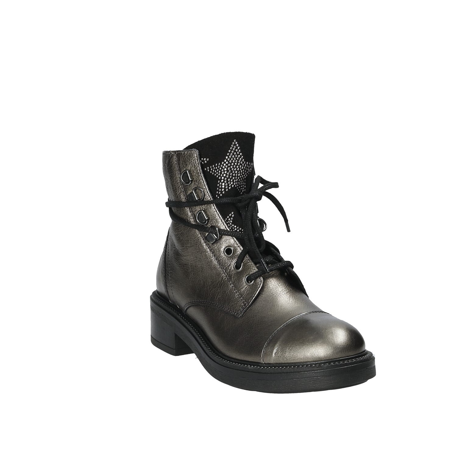 Anfibi Grigio Creta Mally