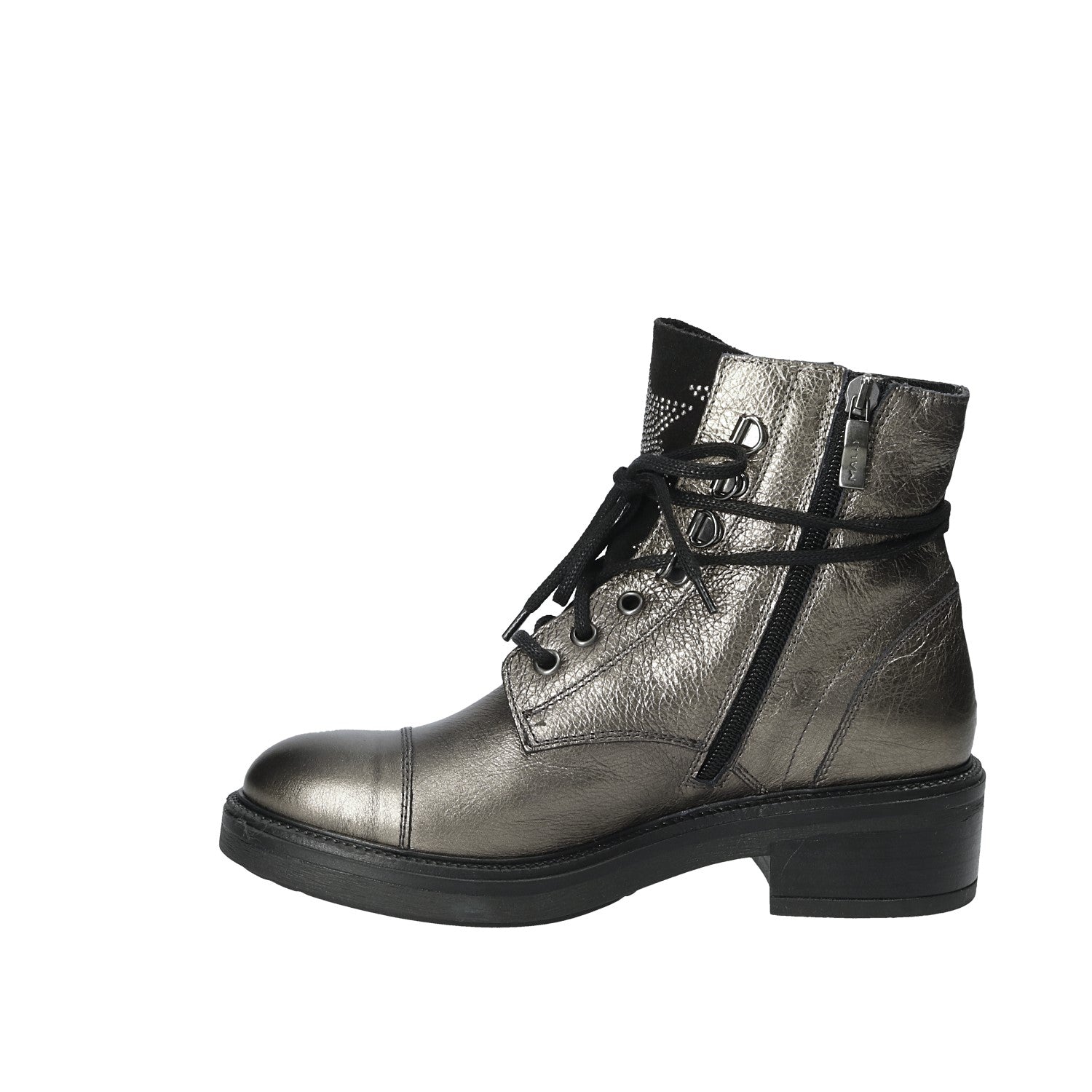 Anfibi Grigio Creta Mally