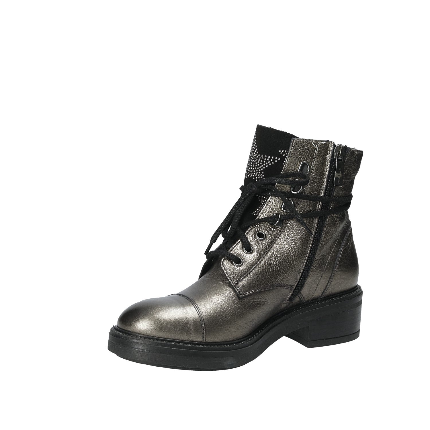 Anfibi Grigio Creta Mally