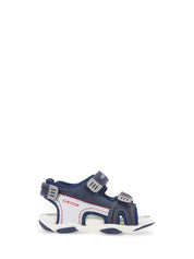 Sandali con strappi Blu Geox