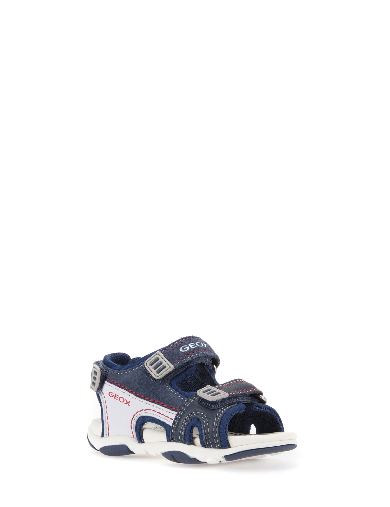 Sandali con strappi Blu Geox