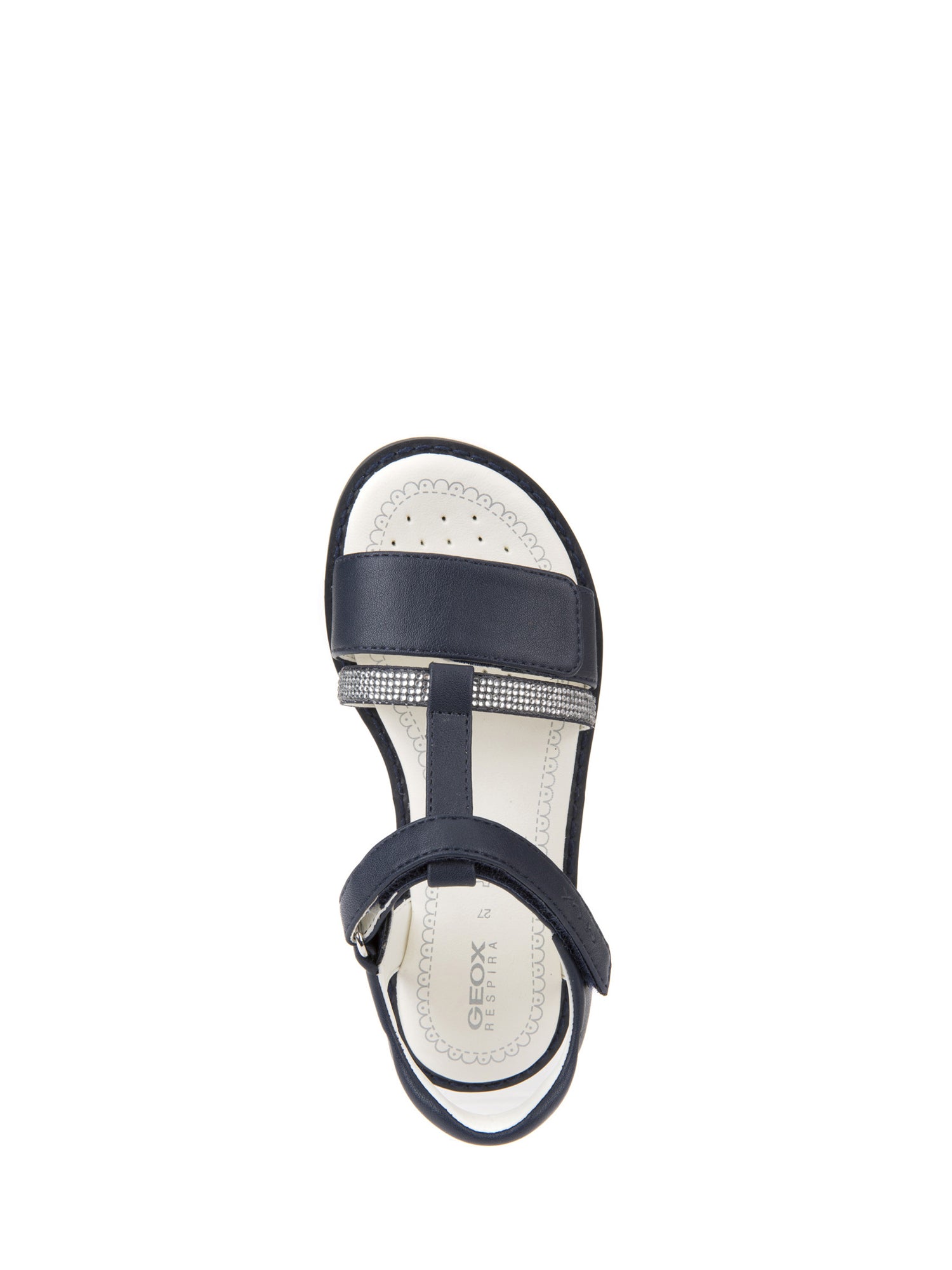 Sandali con strappi Blu Geox