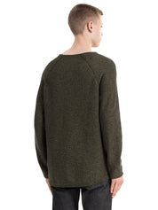 Maglioncini Verde Calvin Klein