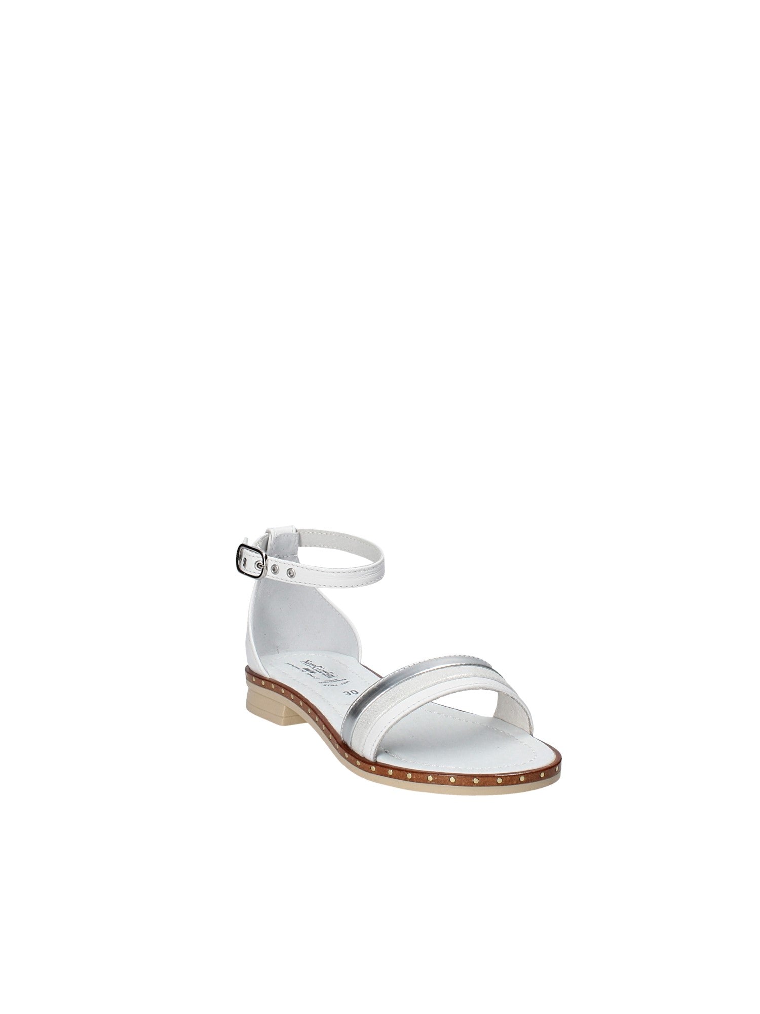 Sandali Bianco Nero Giardini Junior