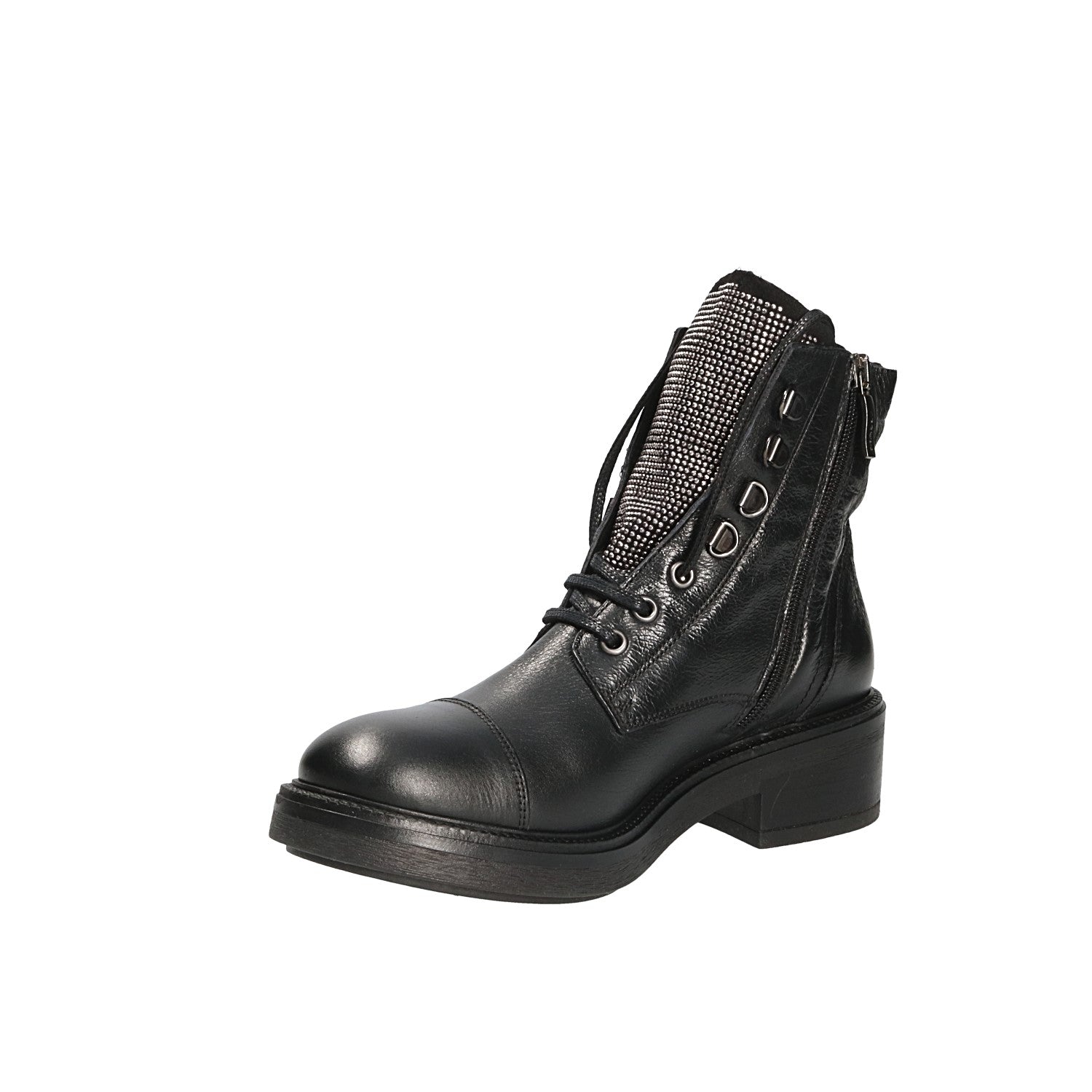 Anfibi Nero Slik Mally