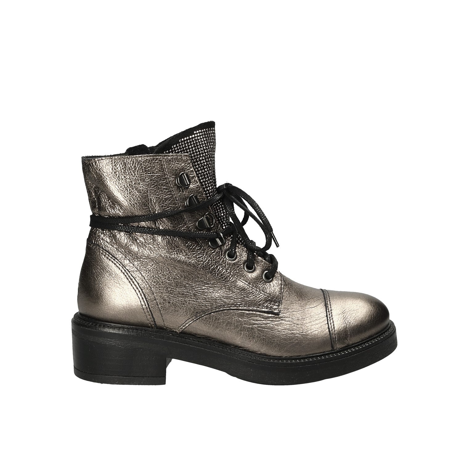 Anfibi Grigio Nero Mally