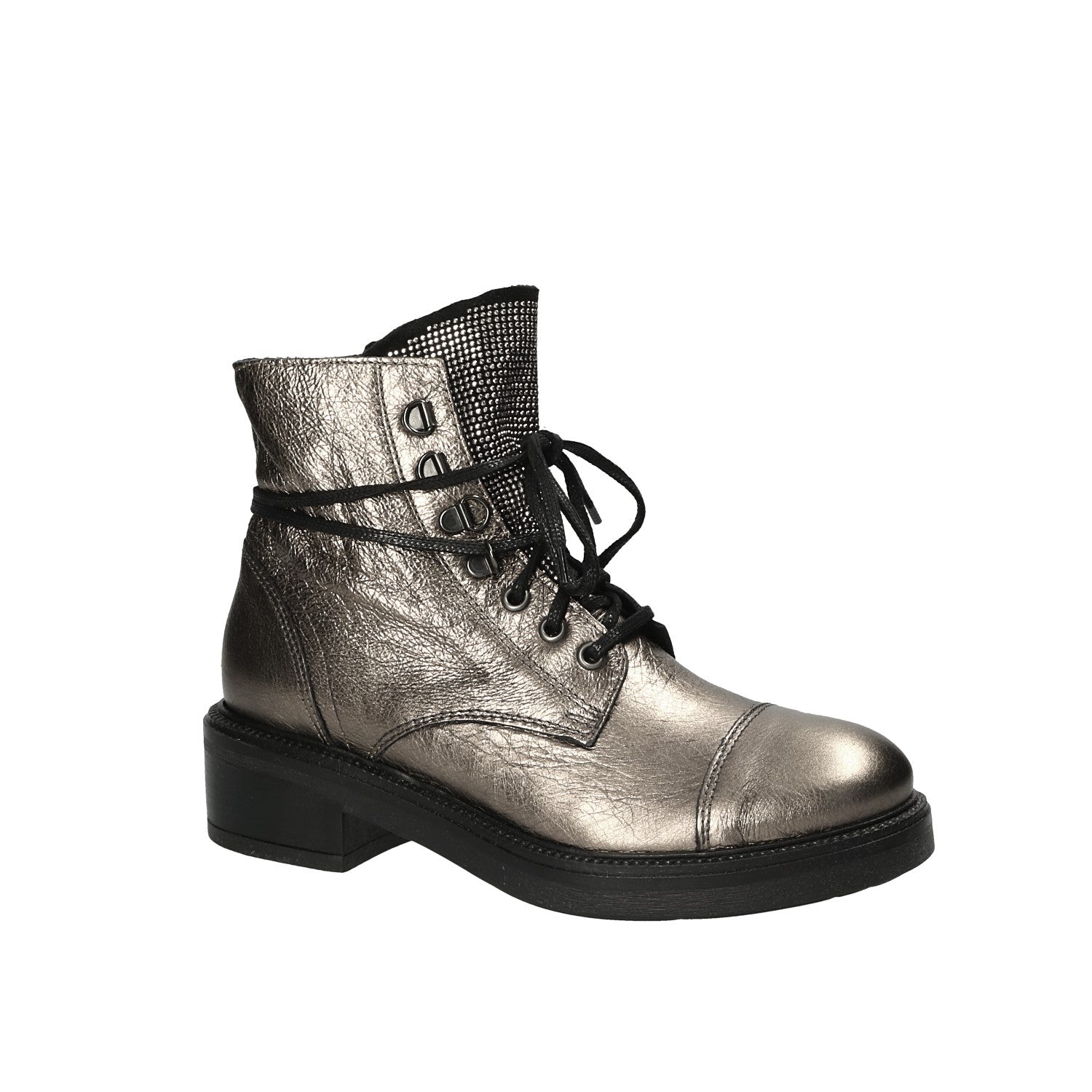 Anfibi Grigio Nero Mally