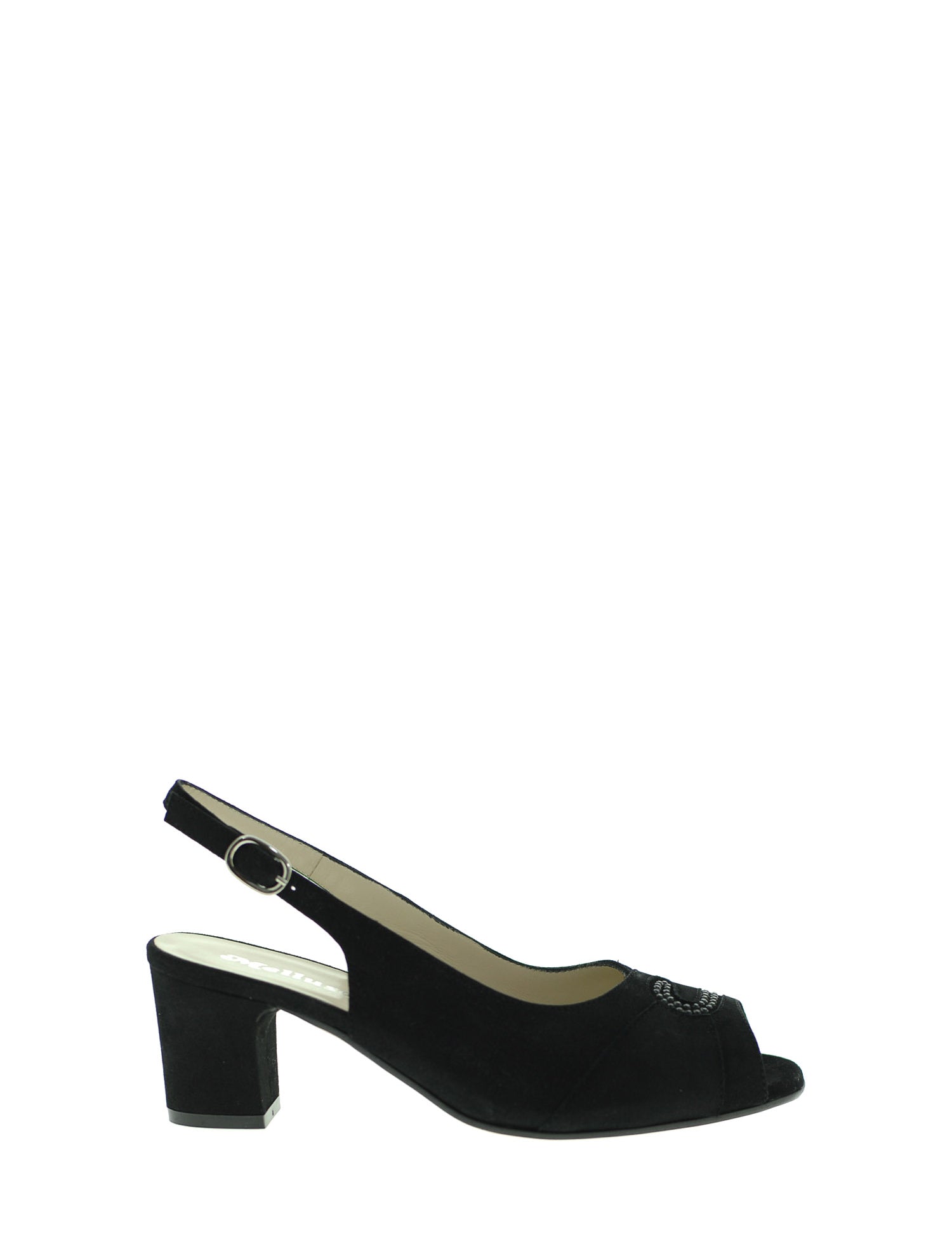 Sandali tacco Nero Melluso