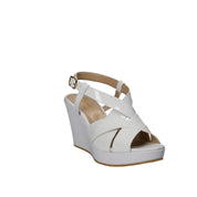 Sandali zeppa Bianco Grace Shoes