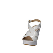 Sandali zeppa Bianco Grace Shoes