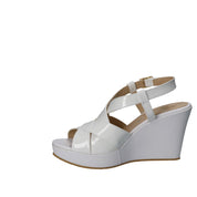 Sandali zeppa Bianco Grace Shoes