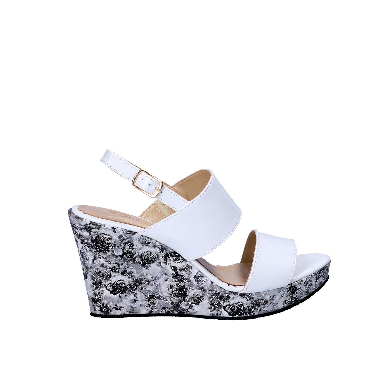 Sandali zeppa Grigio Grace Shoes