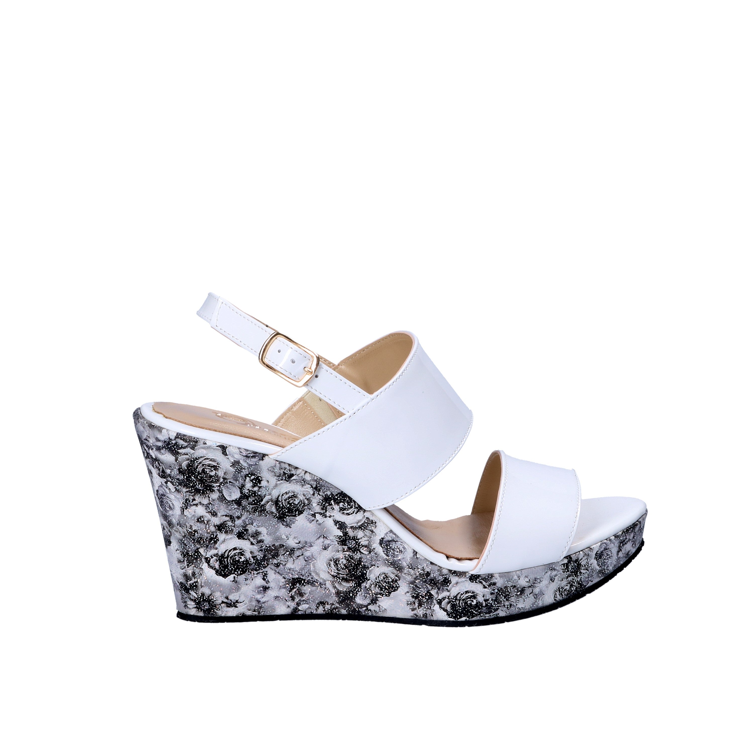 Sandali zeppa Grigio Grace Shoes