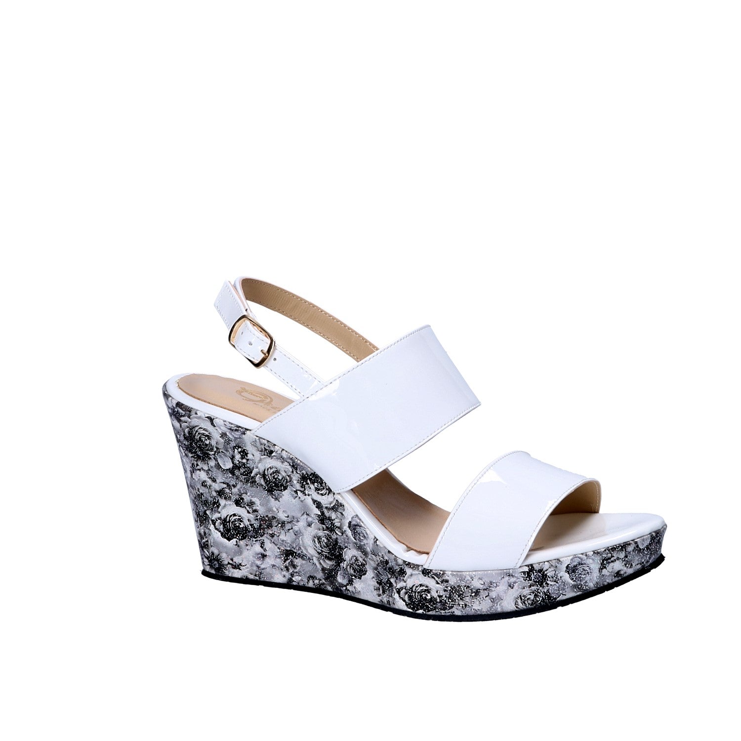 Sandali zeppa Grigio Grace Shoes