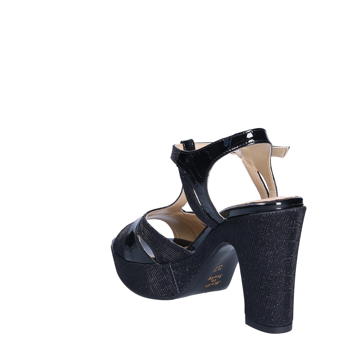 Sandali tacco Nero Grace Shoes