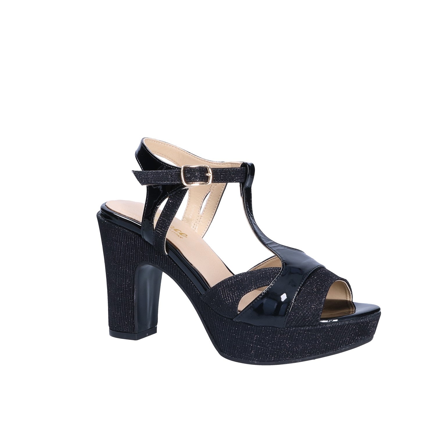Sandali tacco Nero Grace Shoes