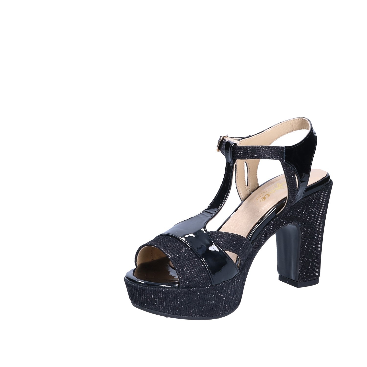 Sandali tacco Nero Grace Shoes