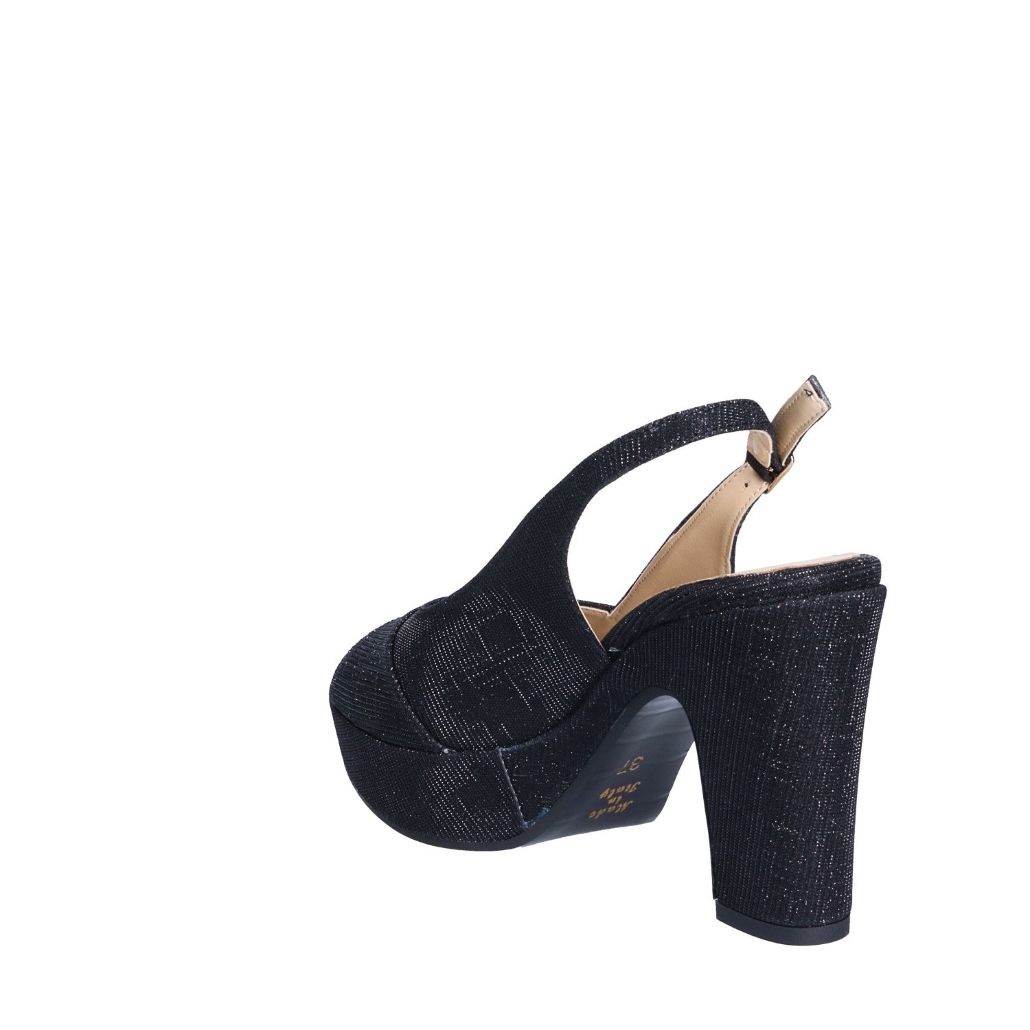 Sandali tacco Nero Grace Shoes