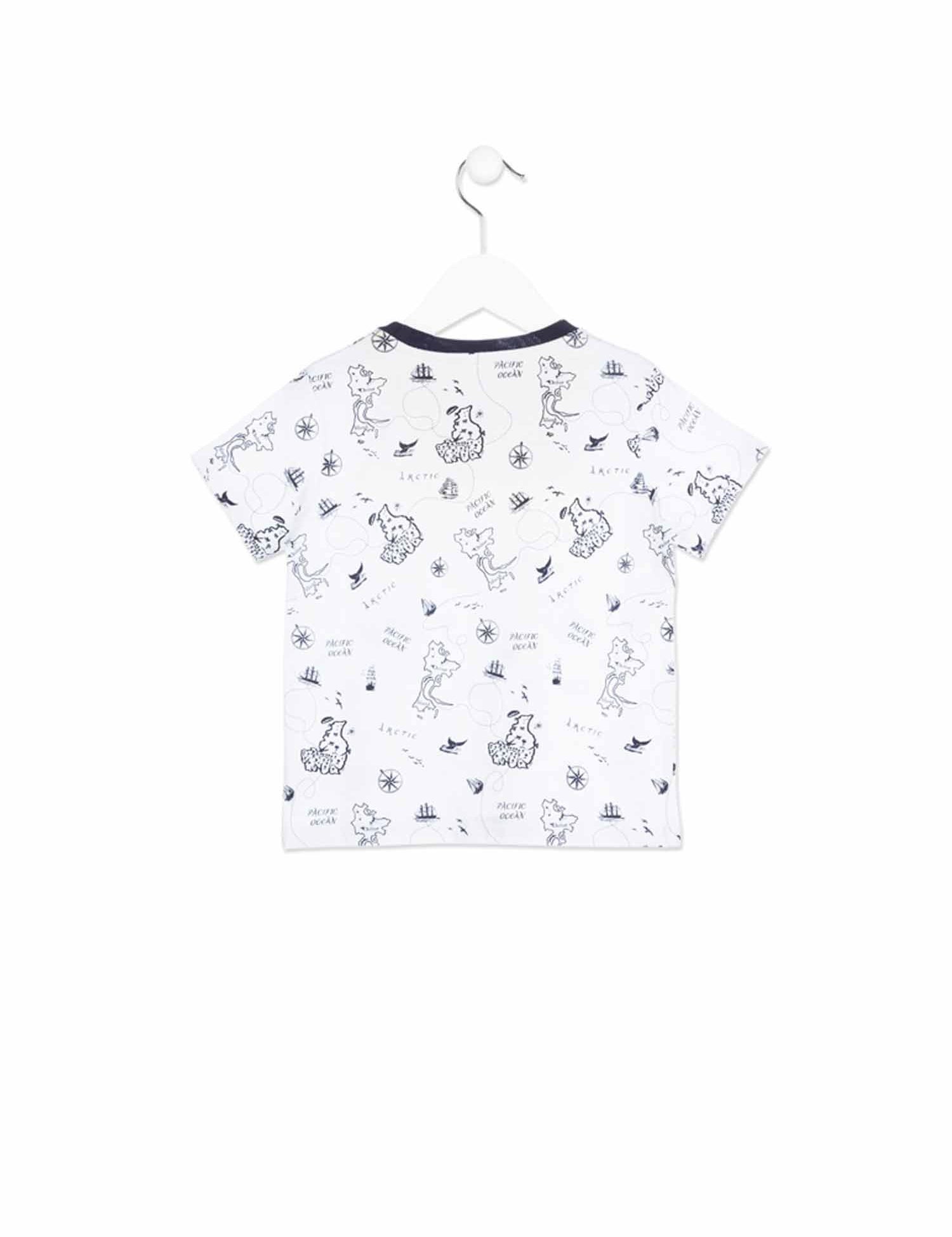 T-shirt Bianco Losan