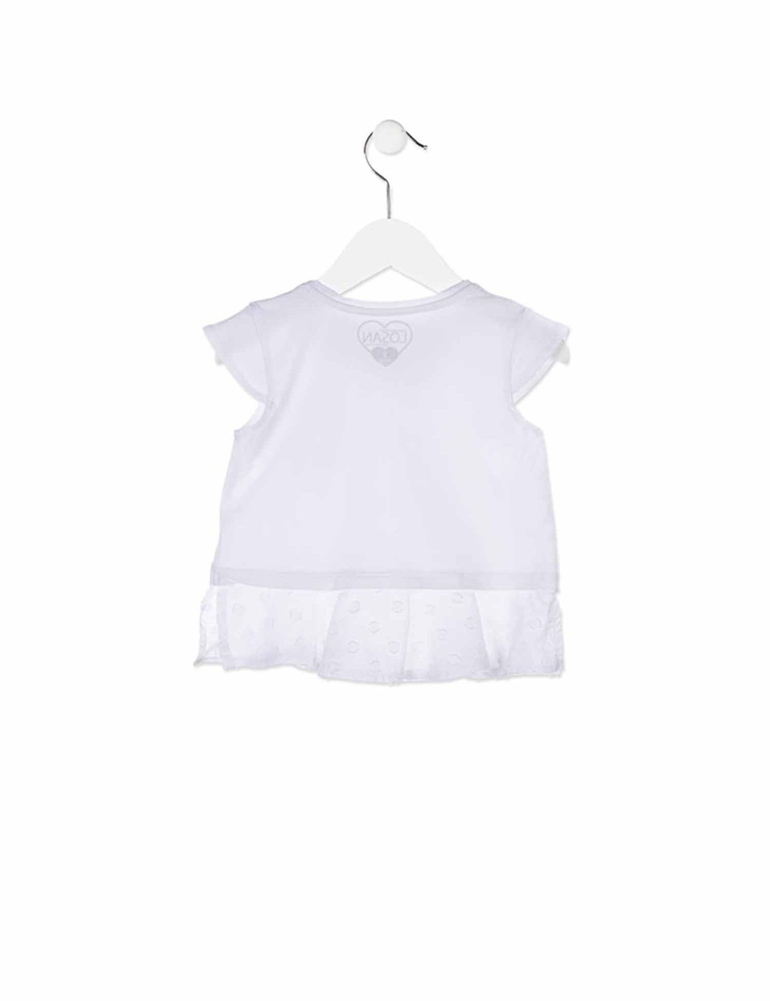 T-shirt Bianco Losan