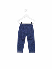 Pantaloni Blu Losan