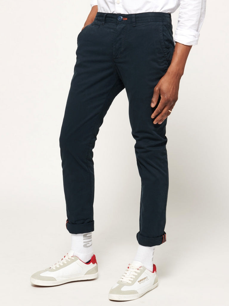 Pantaloni Blu Superdry