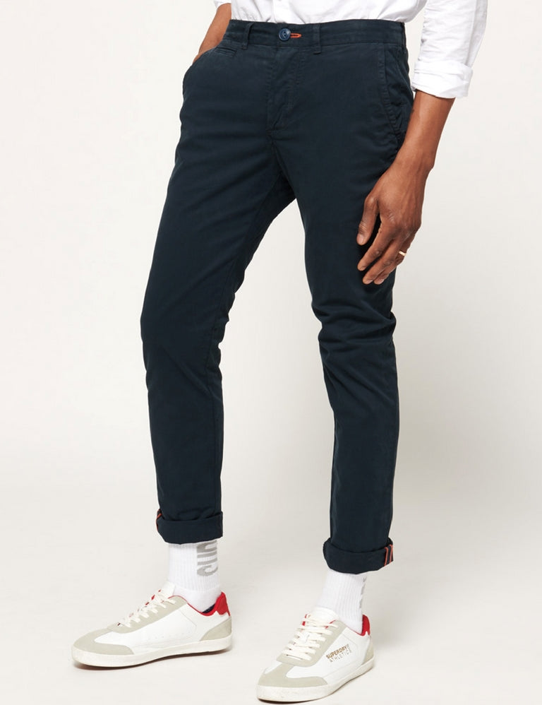 Pantaloni Blu Superdry