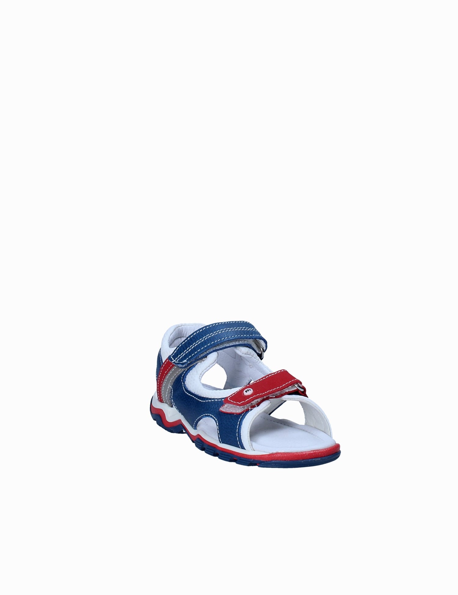 Sandali con strappi Rosso Melania