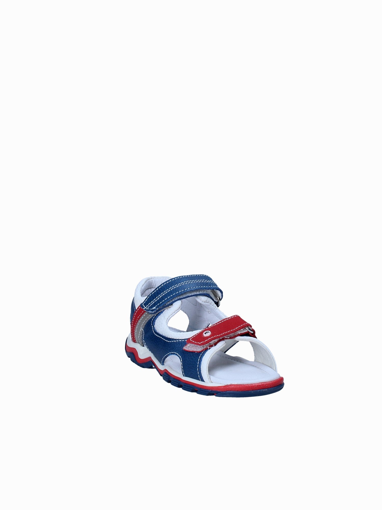 Sandali con strappi Rosso Melania