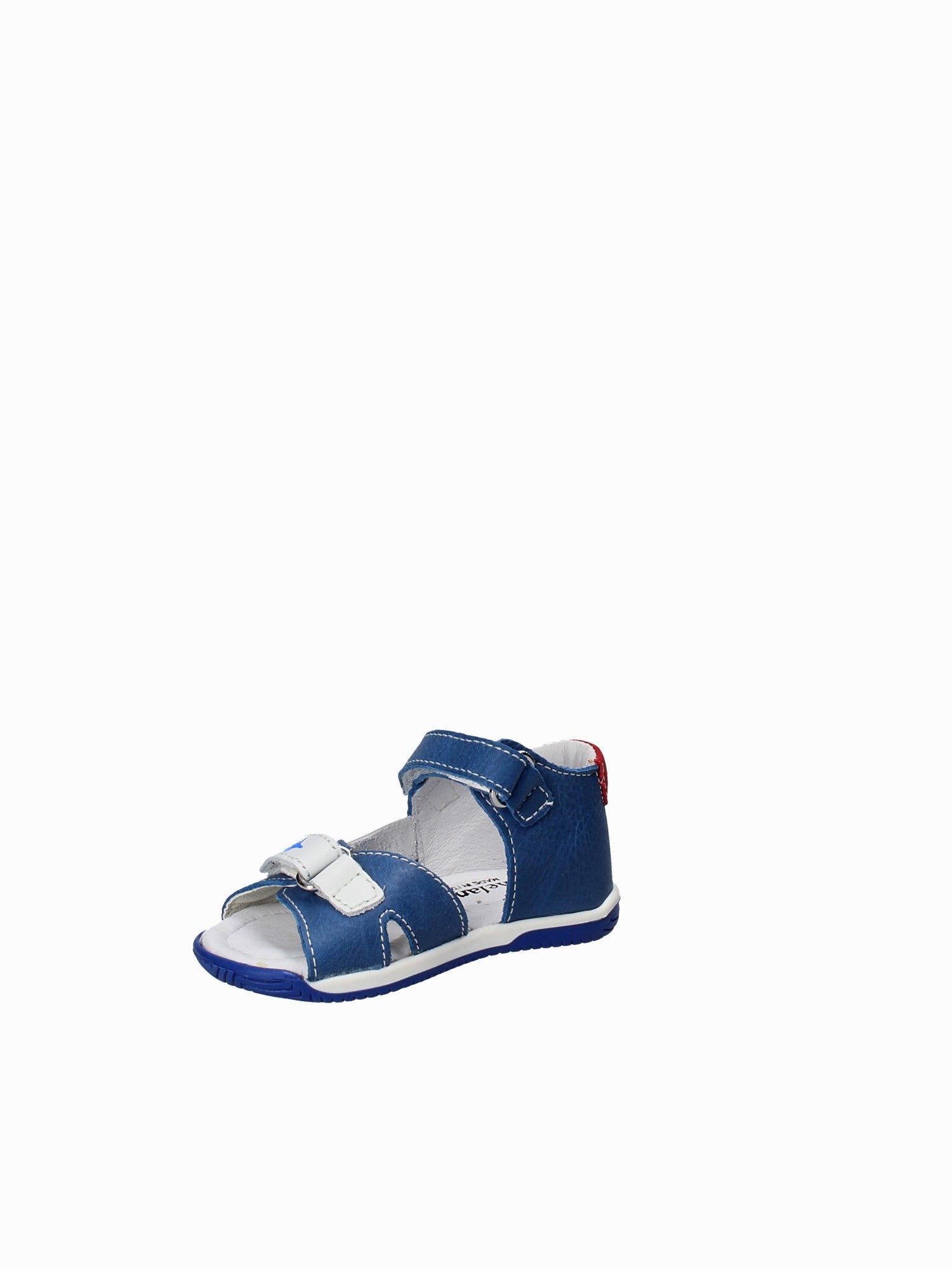 Sandali con strappi Blu Melania