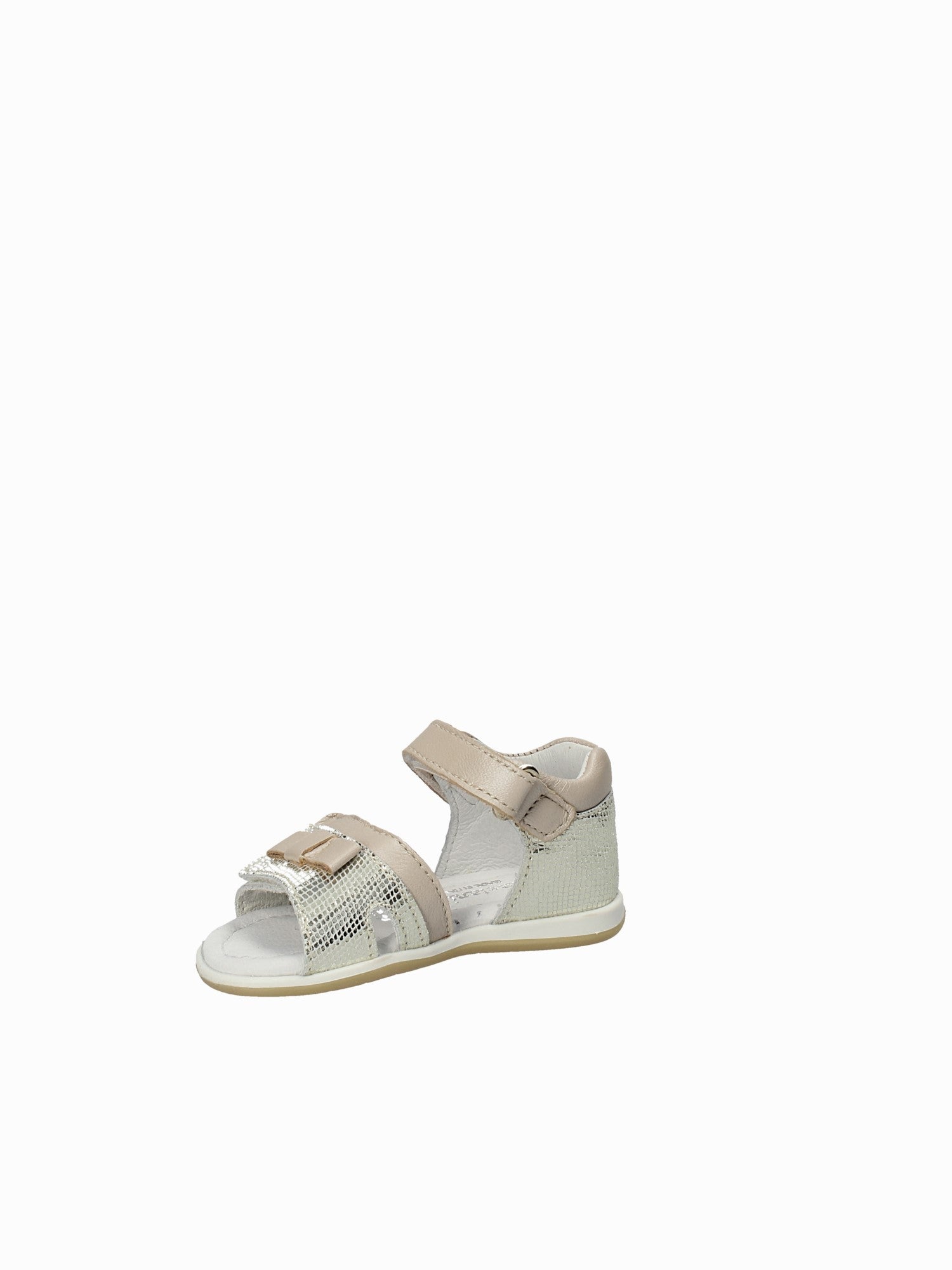 Sandali con strappi Beige Melania