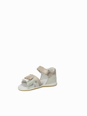 Sandali con strappi Beige Melania