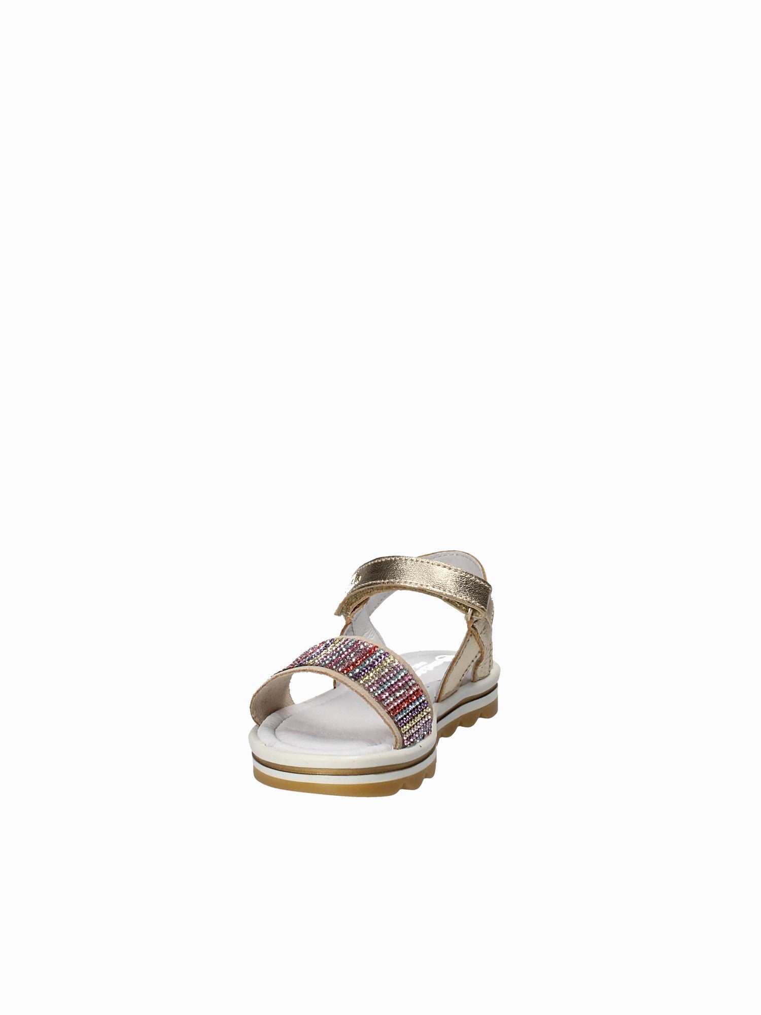 Sandali con strappi Giallo Melania