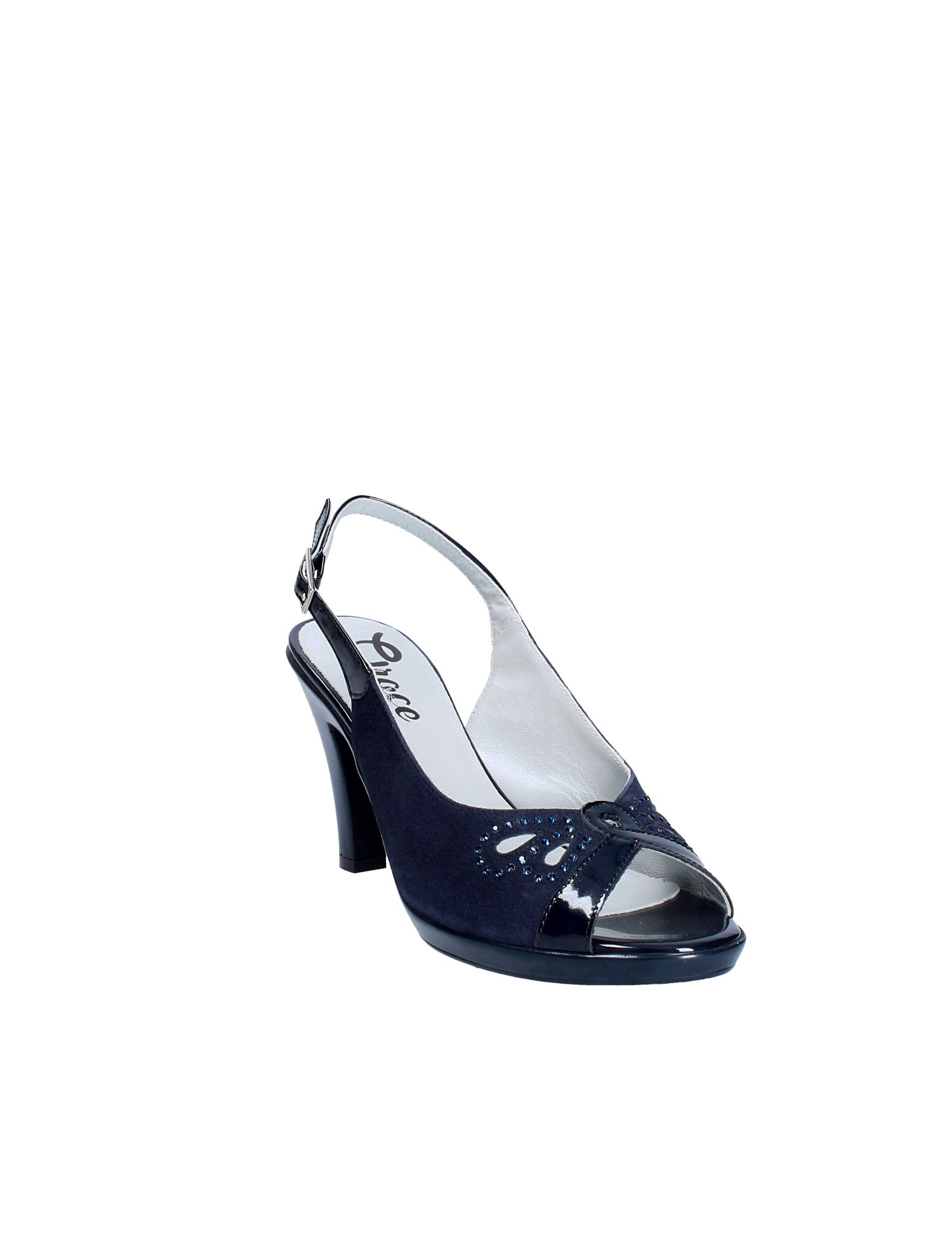 Sandali tacco Blu Grace Shoes