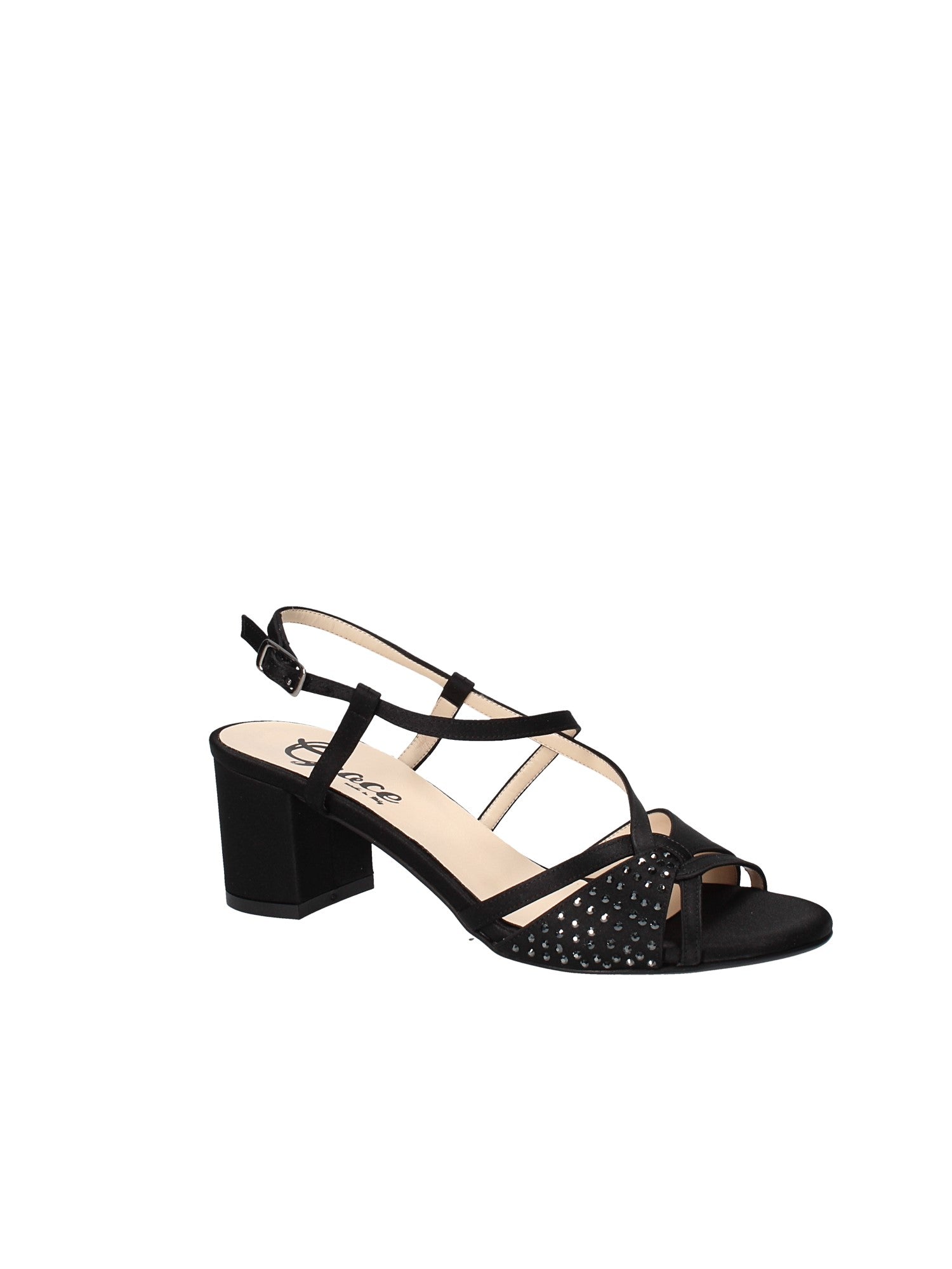 Sandali tacco Nero Grace Shoes