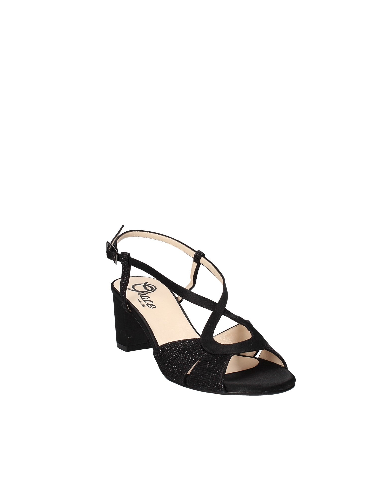 Sandali tacco Nero Ne Grace Shoes