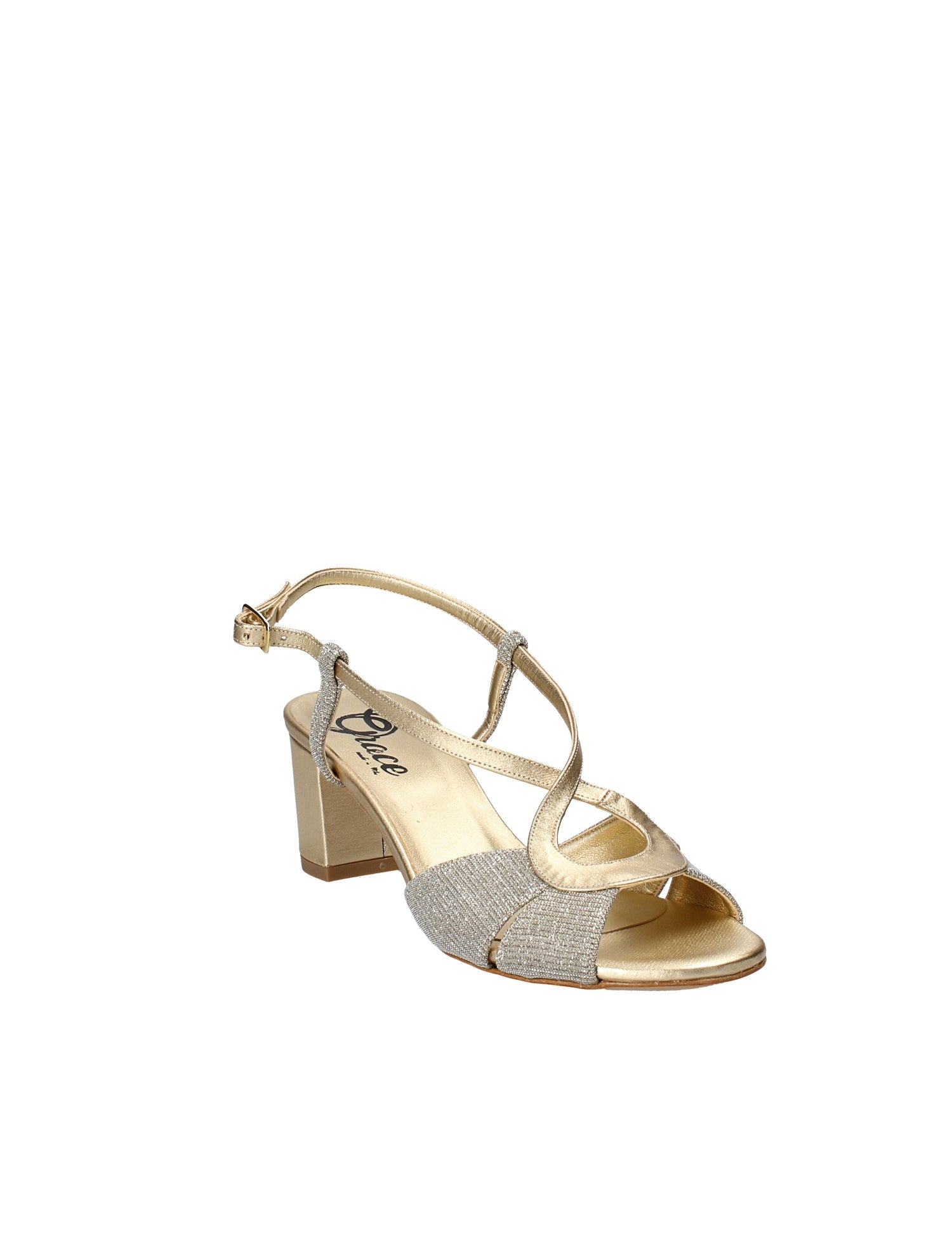 Sandali tacco Giallo Grace Shoes