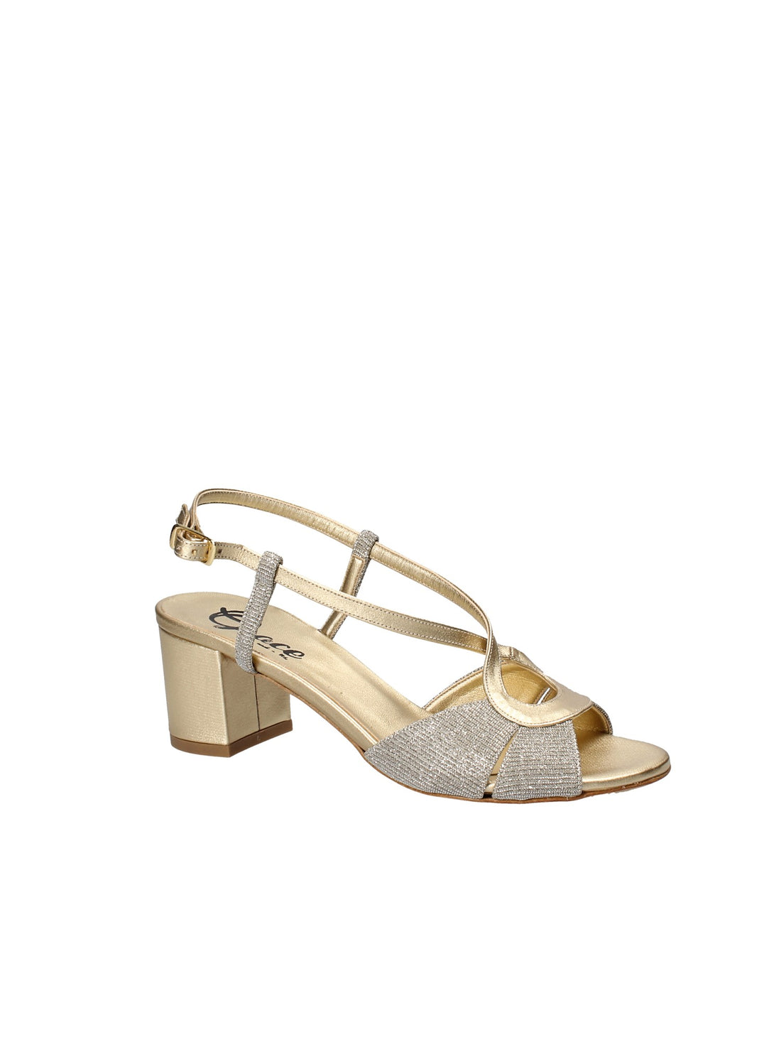 Sandali tacco Giallo Grace Shoes