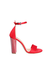 Sandali tacco Rosso Grace Shoes