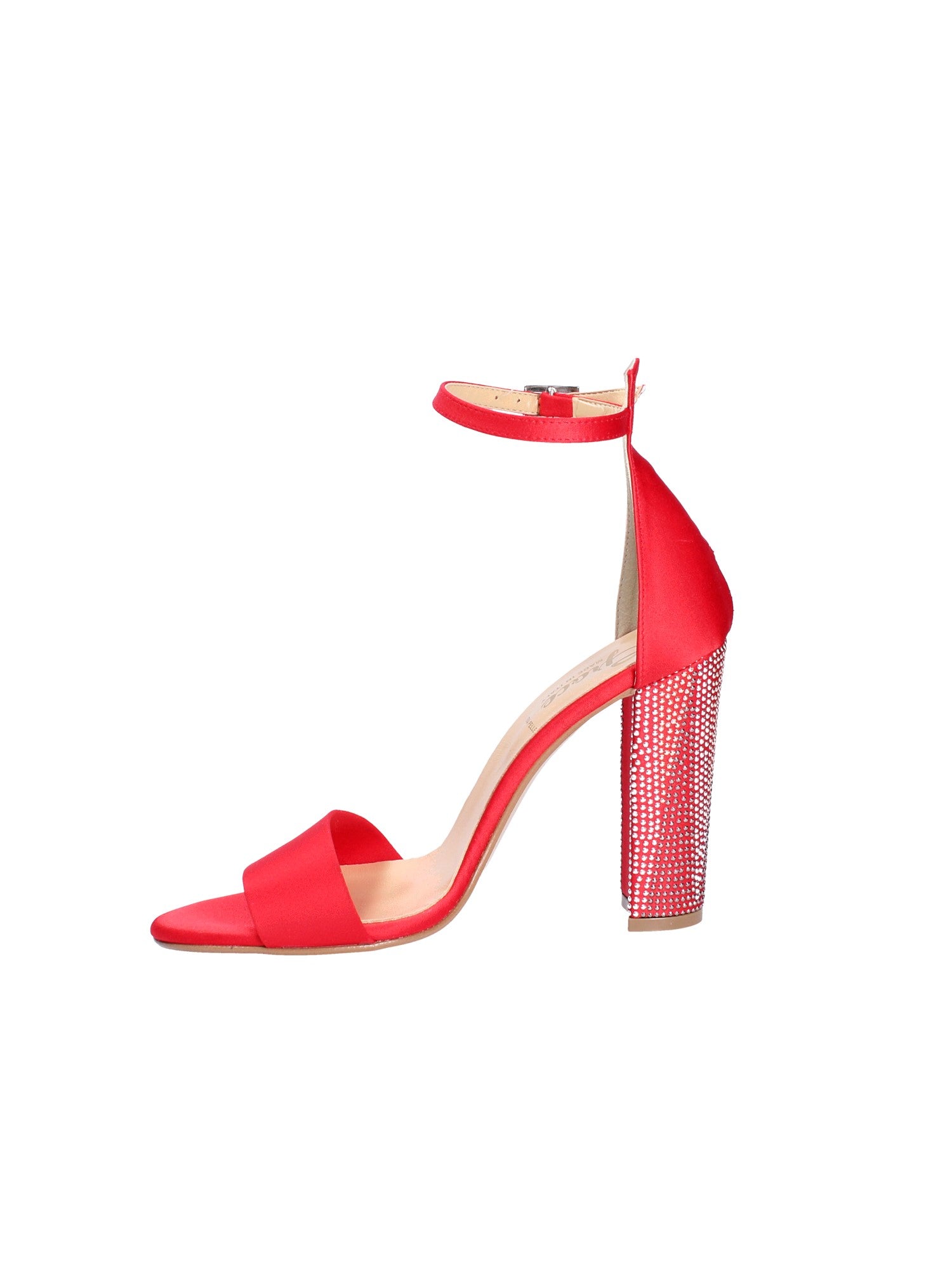 Sandali tacco Rosso Grace Shoes