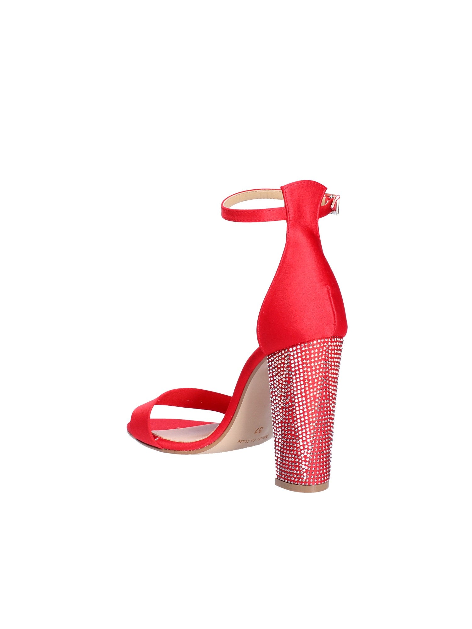 Sandali tacco Rosso Grace Shoes