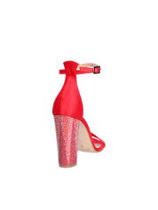 Sandali tacco Rosso Grace Shoes