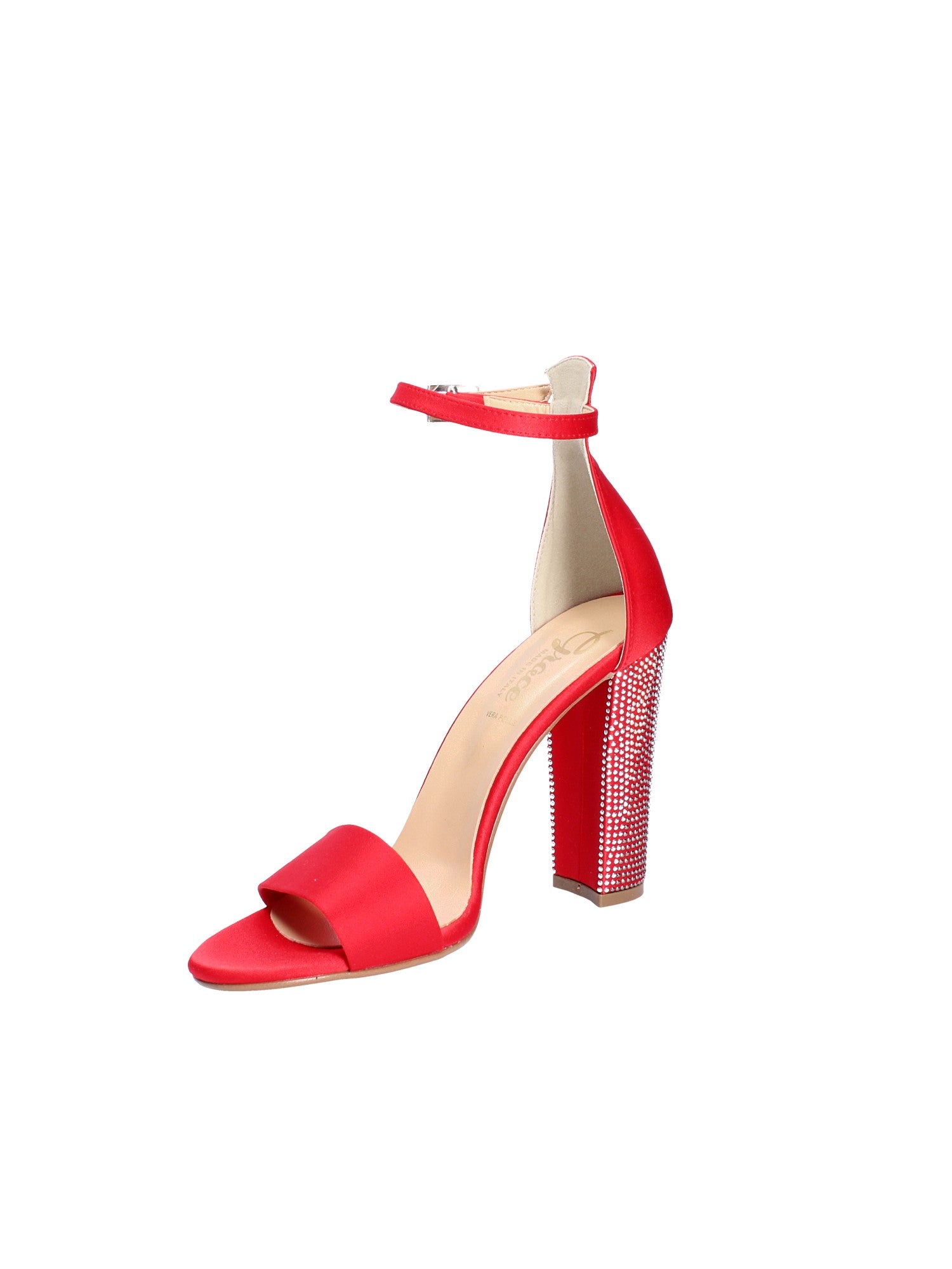 Sandali tacco Rosso Grace Shoes