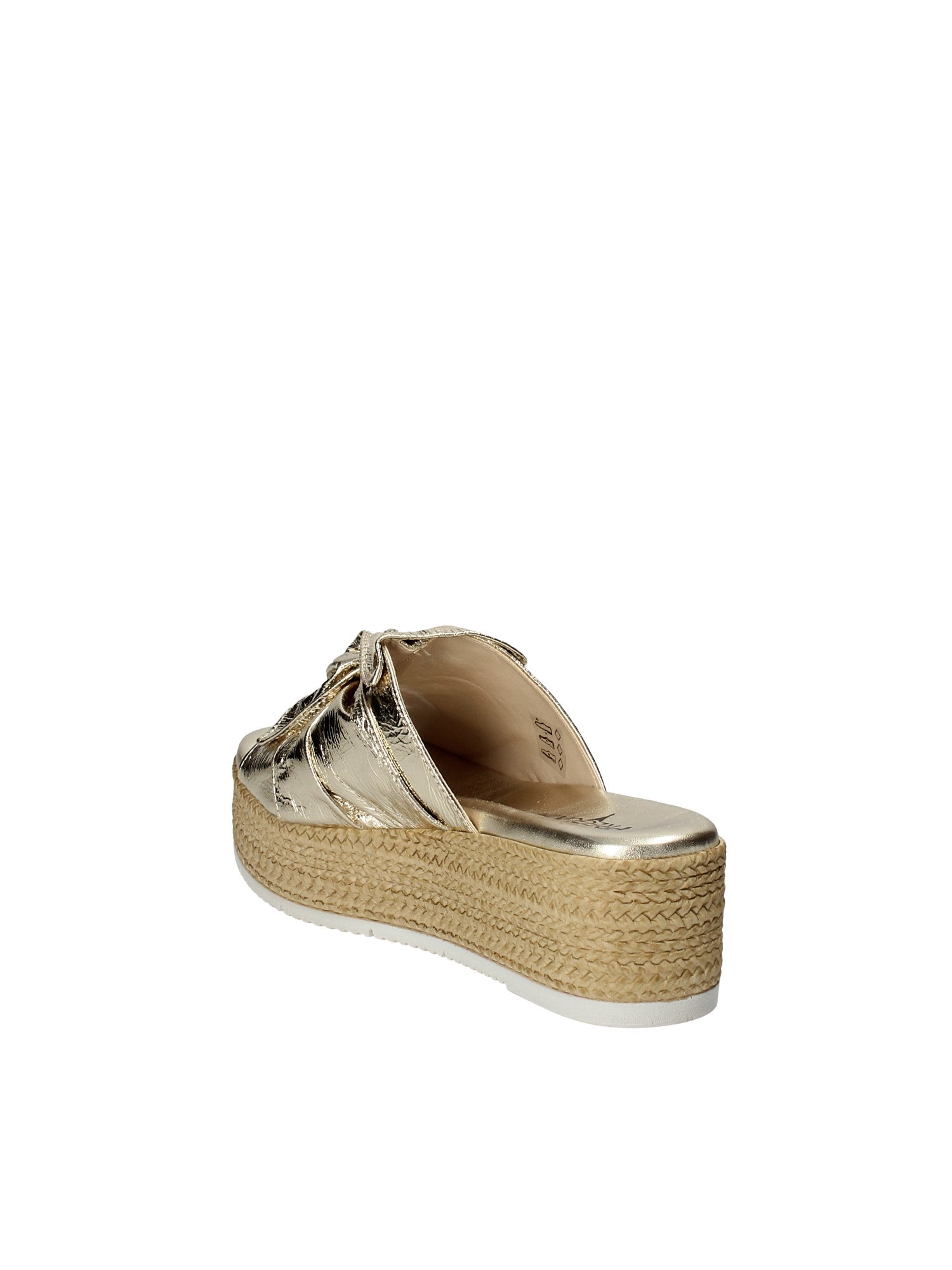 Sandali zeppa Giallo Pregunta